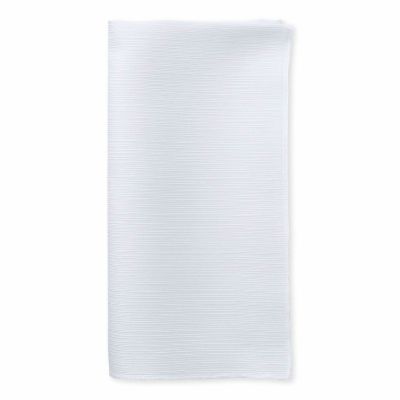Image of Faille White Napkin