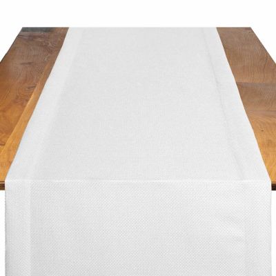 Image of Jute White Table Runner