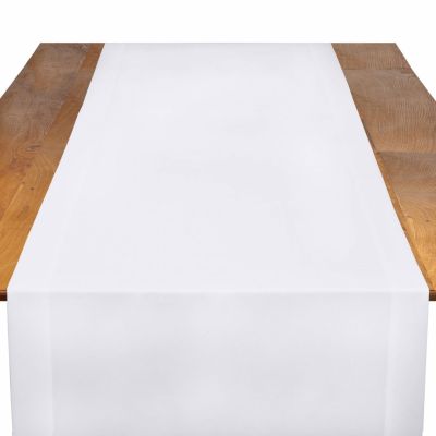 Image of Lamour White Table Runner