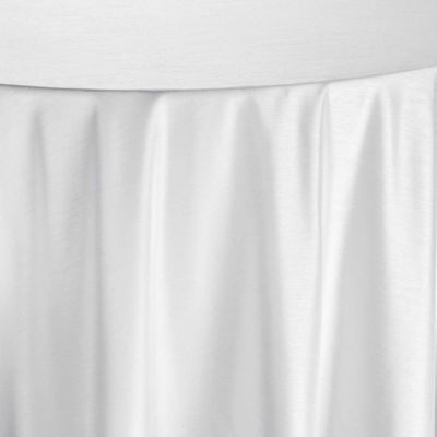 Image of Shantung White Table Linen